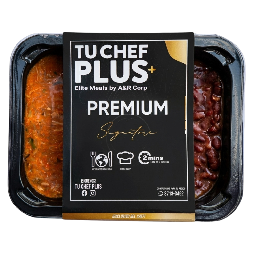 Premium / Cuban Rice&Beans Ropa Vieja