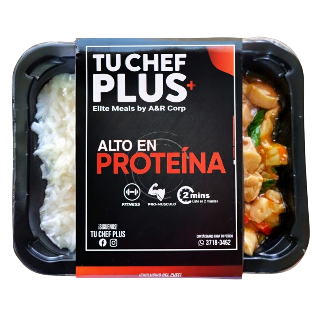 Alto en proteína / Pollo teriyaki