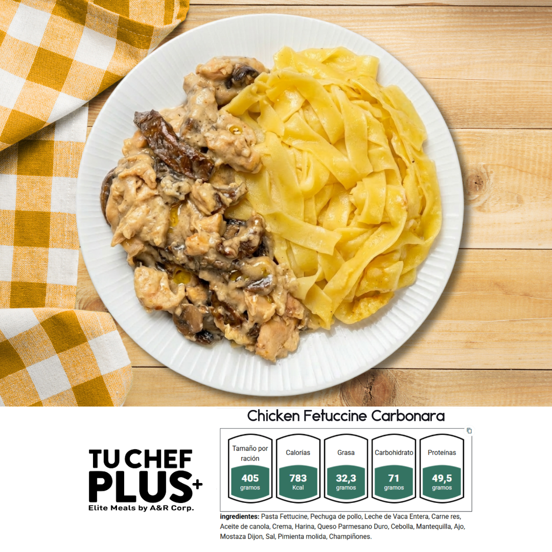 Premium / Chicken Fettuccine Carbonara