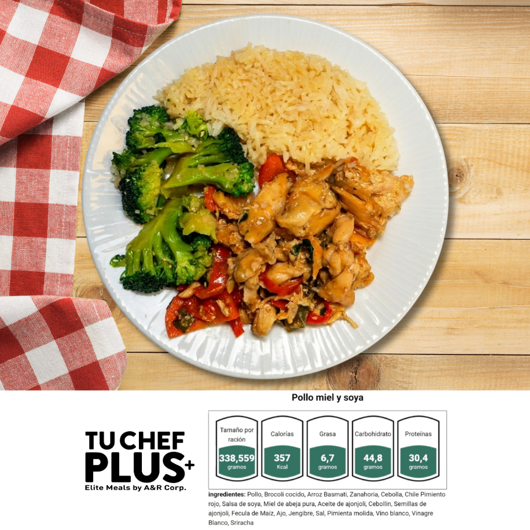 Alto en proteína / Pollo teriyaki