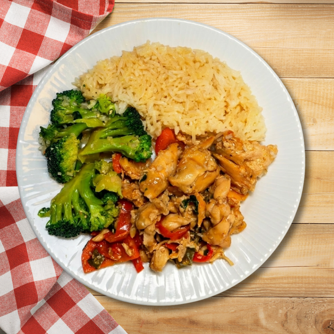 Alto en proteína / Pollo teriyaki