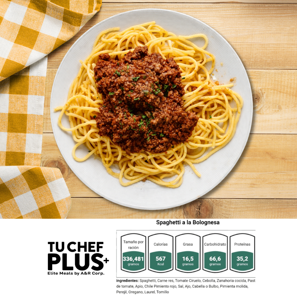 Premium / Spaguetti al Pomodoro de Carne